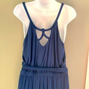 Halter Style, Elastic Waist Jumper from Loft with pockets